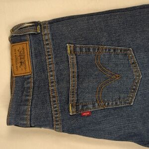 Levi's 515‎ Bootcut Denim Jeans Women's Size 6M Stretch Y2K 2007 Med Wash